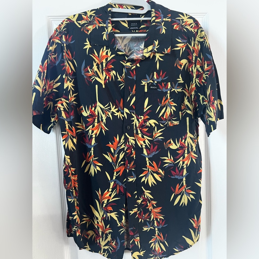 Like New RVCA Aloha Shirt